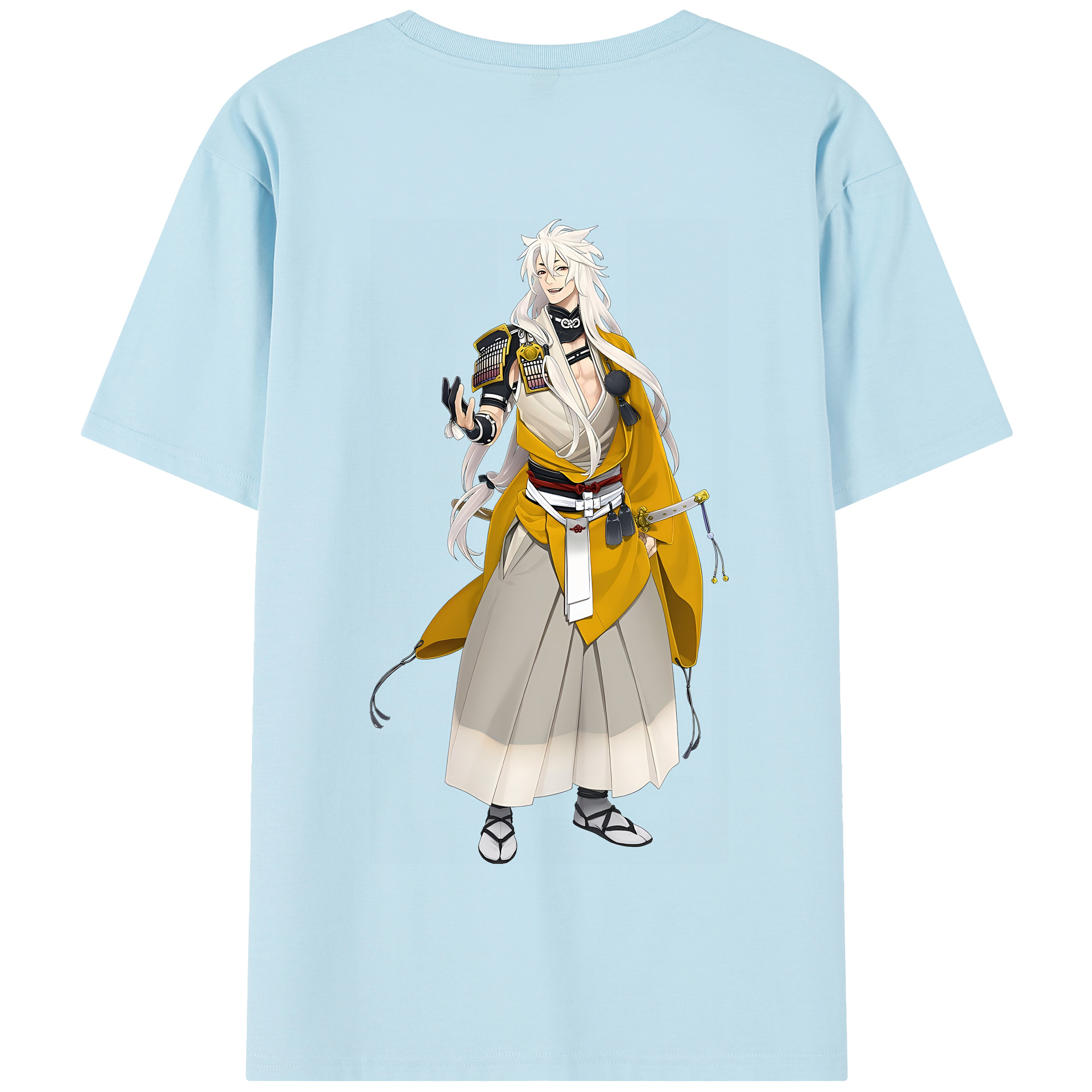 （画像用） 刀剣乱舞 Touken Ranbu 綿100％半袖Tシャツ（背面プリント）